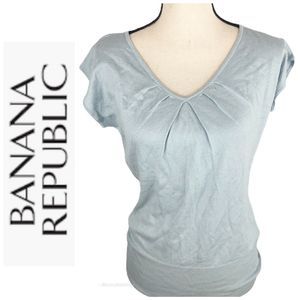 Banana Republic Knit Blouse Silk/Cashmere M